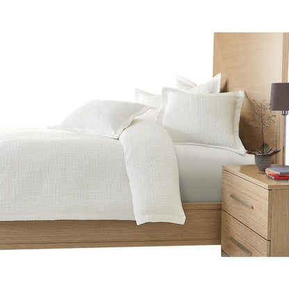 Hillton 6-Piece King Duvet Set - White