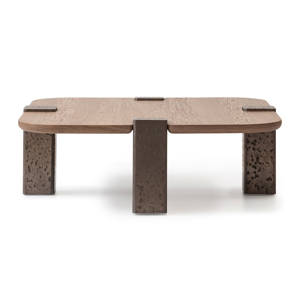 Bristol Point Tall Cocktail Table - Saddle Brown
