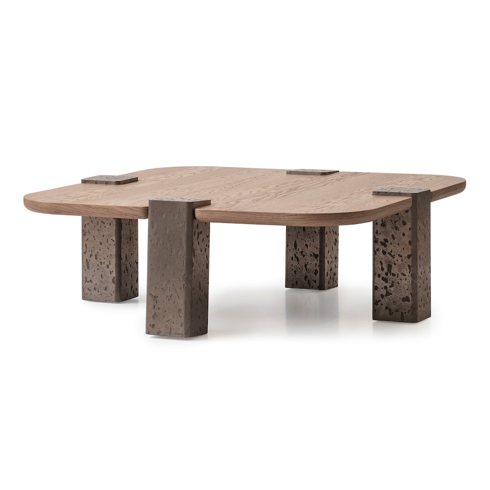 Bristol Point Tall Cocktail Table - Saddle Brown