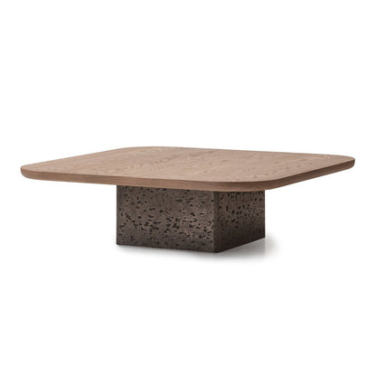 Bristol Point Short Cocktail Table - Saddle Brown