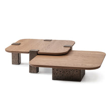 Bristol Point Short Cocktail Table - Saddle Brown
