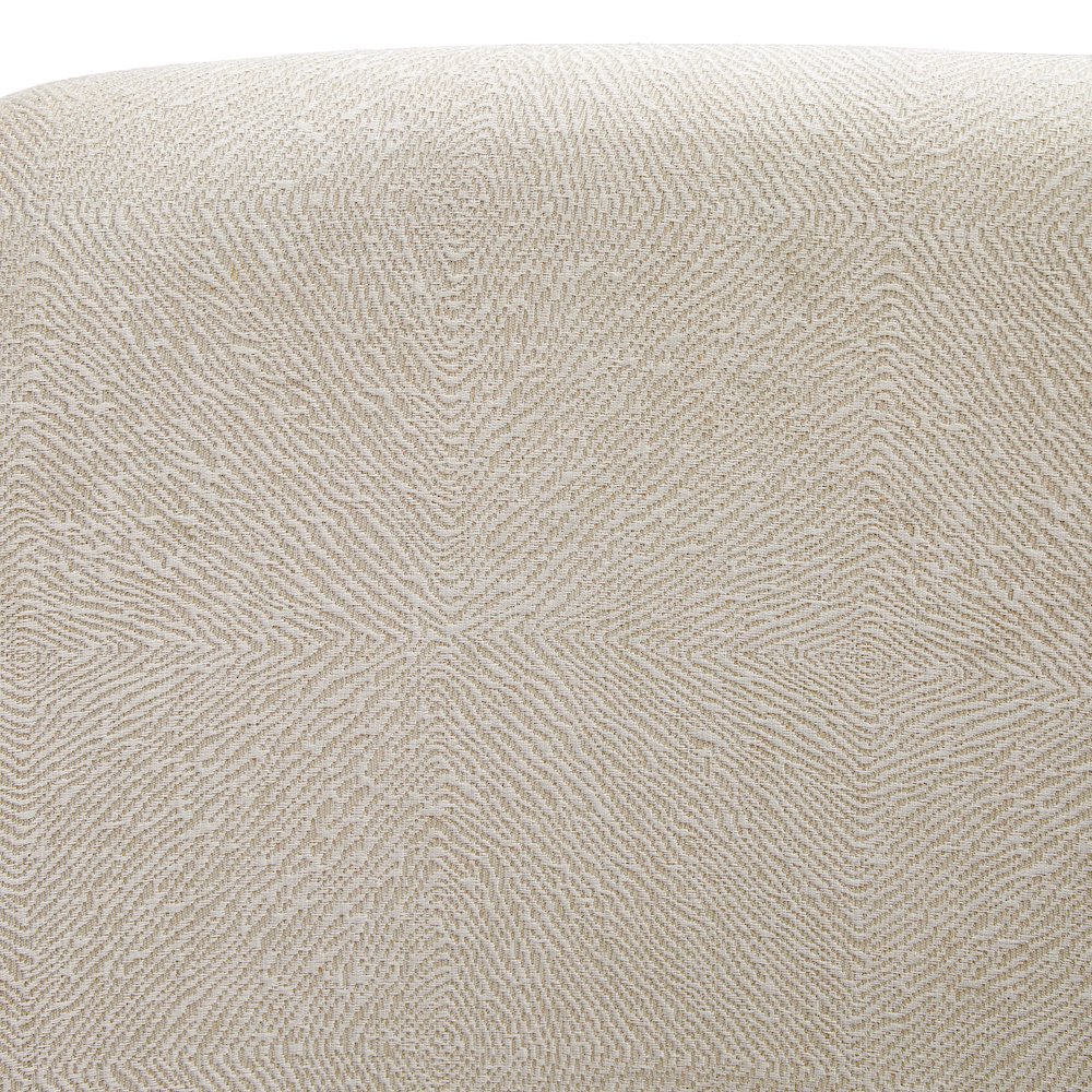 Carmela Dining Arm Chair - Shimmer Ivory