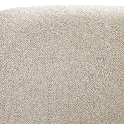 Carmela Dining Arm Chair - Shimmer Ivory