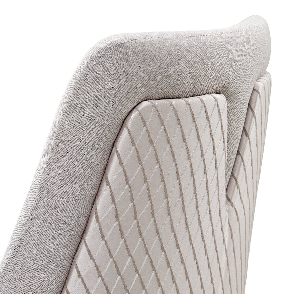 Carmela Dining Arm Chair - Glossy Charcoal Sand Set of 2