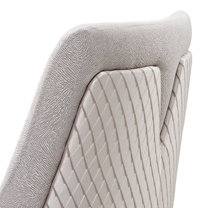 Carmela Dining Arm Chair - Glossy Charcoal Sand Set of 2