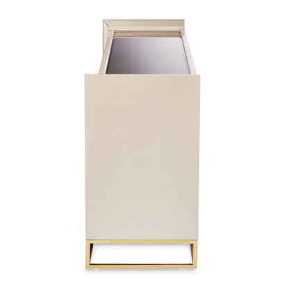 Carmela Console Table - Shimmer Ivory