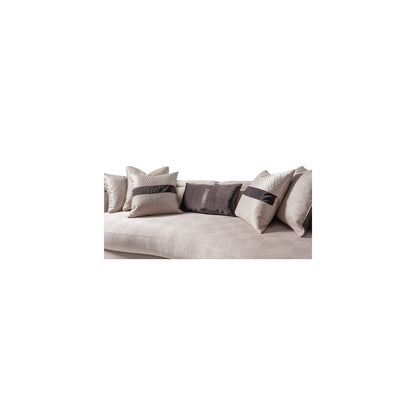 Carmela Mansion Sofa - Zinc/Silver