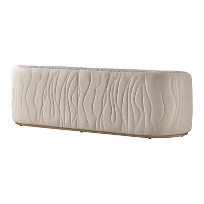 Gineverra Sofa - Biscotti/Ivory Gold