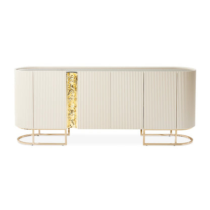 Lisbon Console Table - Silken Matte Cream