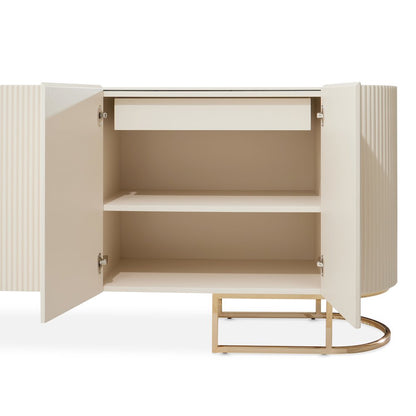 Lisbon Console Table - Silken Matte Cream