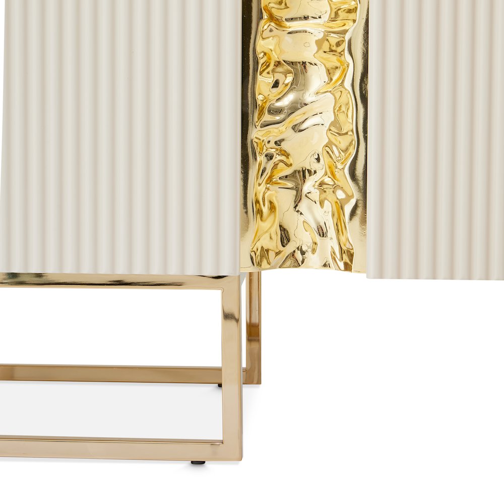 Lisbon Console Table - Silken Matte Cream