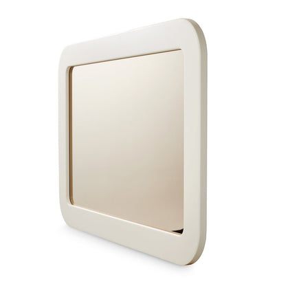 Lisbon Wall Mirror - Silken Matte Cream