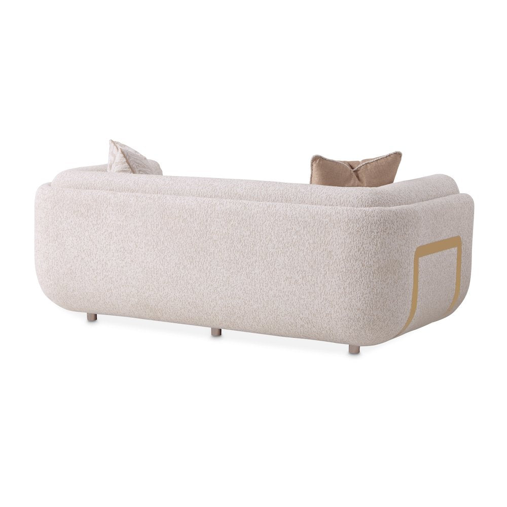 Savannah Breeze Loveseat - Cashmere/Gold