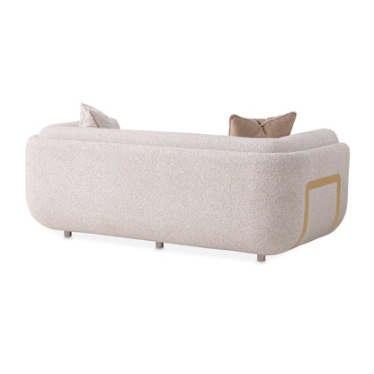 Savannah Breeze Loveseat - Cashmere/Gold