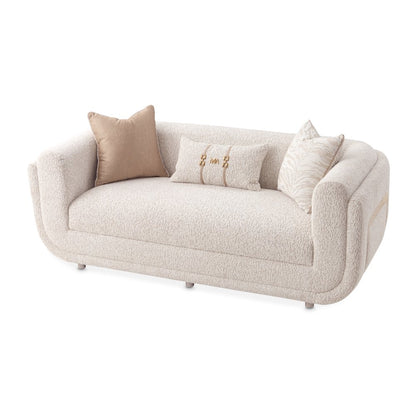 Savannah Breeze Loveseat - Cashmere/Gold