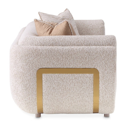 Savannah Breeze Loveseat - Cashmere/Gold