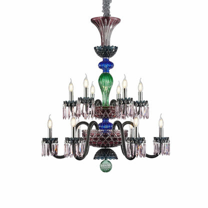 Noir 12-Light Traditional Crystal Chandelier