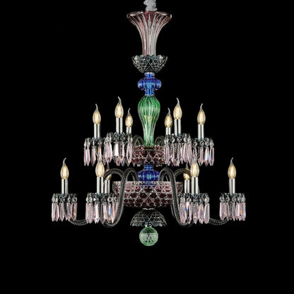 Noir 12-Light Traditional Crystal Chandelier