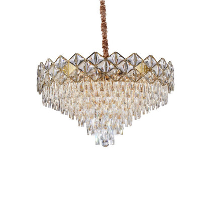 Regalia 21-Light Crystal Chandelier - Gold