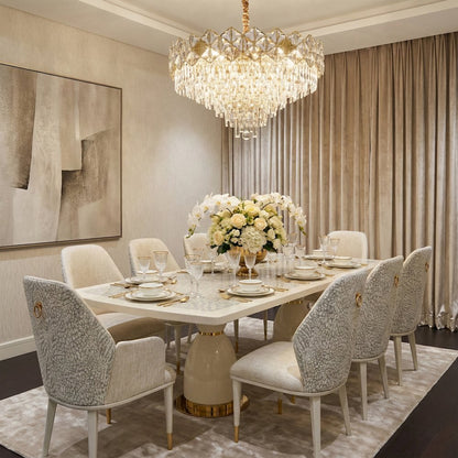 Regalia 21-Light Crystal Chandelier - Gold