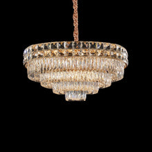 Soleil 22-Light Crystal Chandelier - Gold