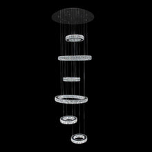 Galaxy Modern 49" Crystal Chandelier - Chrome