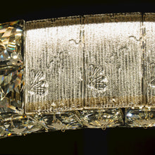 Mina 31" Round Crystal LED Chandelier