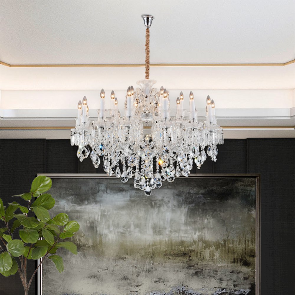 Chambord 25-Light Traditional Crystal Chandelier