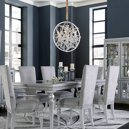 Pena 6-Light Traditional Crystal Chandelier - Clear