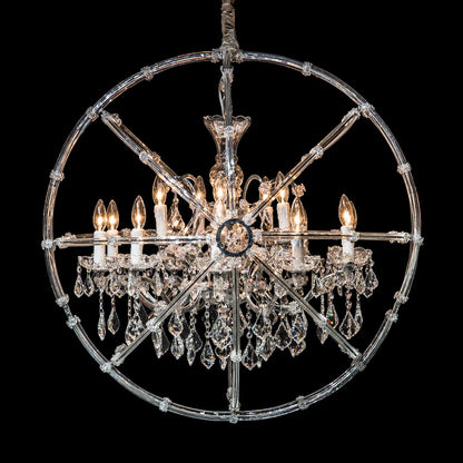 Pena 15-Light Traditional Crystal Chandelier - Clear