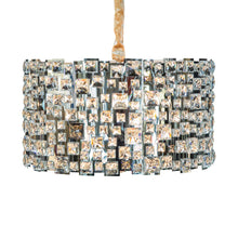 Facets 6-Light Crystal Chandelier - Chrome