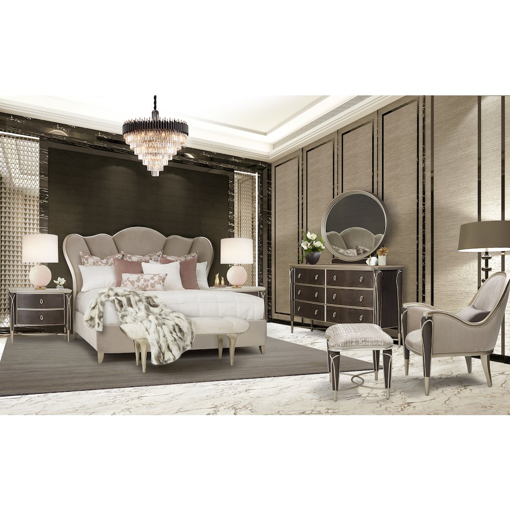 Symphony Round 37-Light Crystal Chandelier - Black
