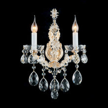 La Scala Traditional Crystal Wall Sconce - Gold