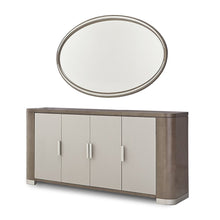Roxbury Park Sideboard & Mirror - Slate