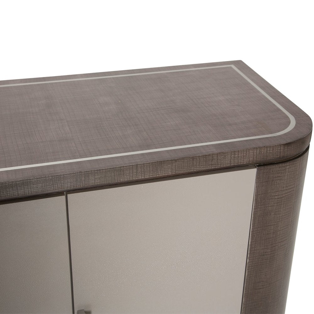 Roxbury Park Sideboard & Mirror - Slate
