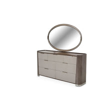 Roxbury Park Dresser with Mirror - Slate