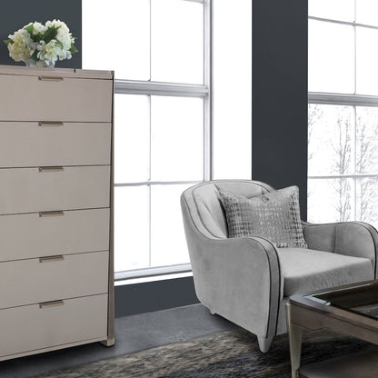 Roxbury Park 6-Drawer Chest - Slate