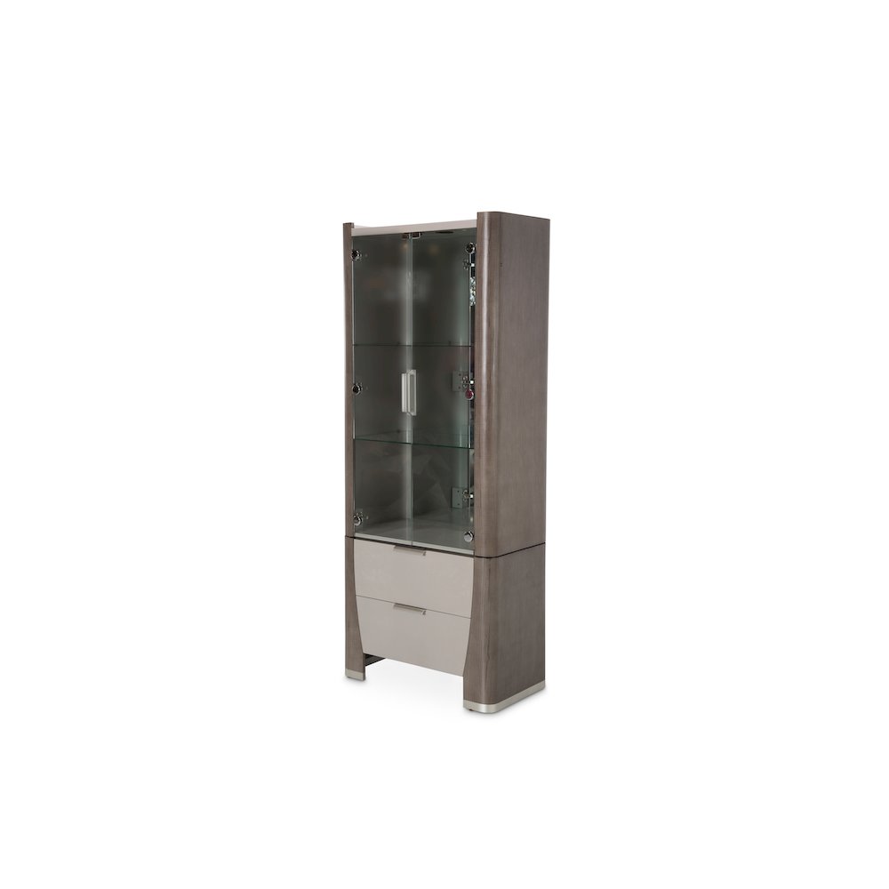 Roxbury Park Display Cabinet - Slate