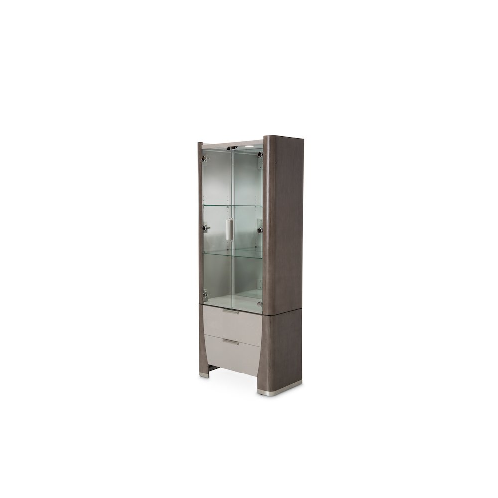 Roxbury Park Display Cabinet - Slate