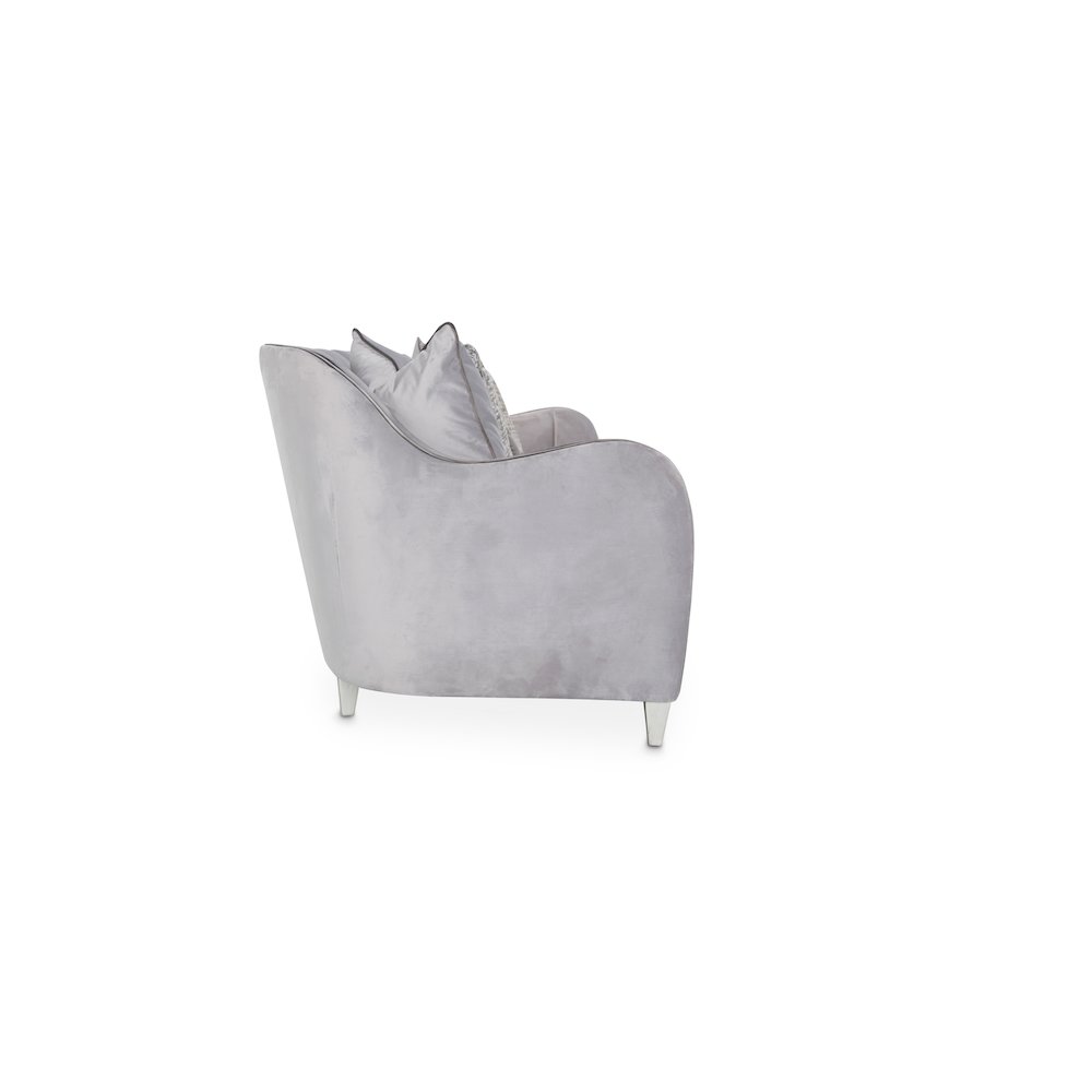 Roxbury Park Velvet Sofa - Steel/Slate