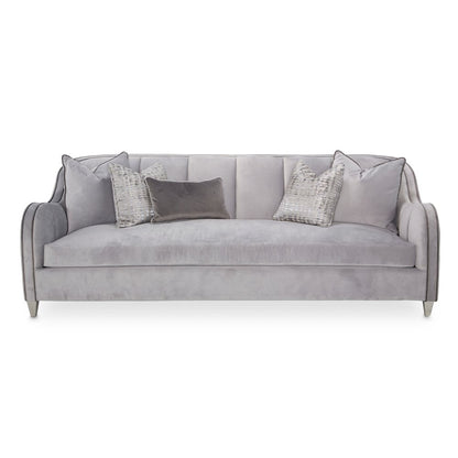 Roxbury Park Velvet Sofa - Steel/Slate
