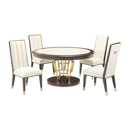 Belmont Place 60" Round Dining Table - Espresso