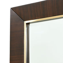Belmont Place Wall Mirror - Espresso
