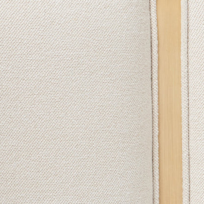 Camellia Field King Upholstered Bed - Caramel