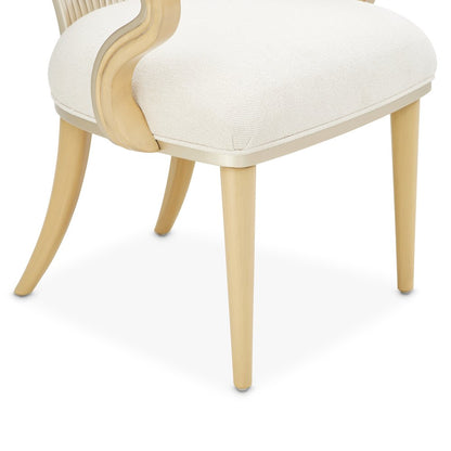 Camellia Field Dining Arm Chair, Set of 2 - Caramel