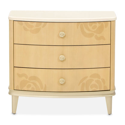 Camellia Field Nightstand - Caramel
