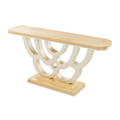 Camellia Field Console Table - Caramel