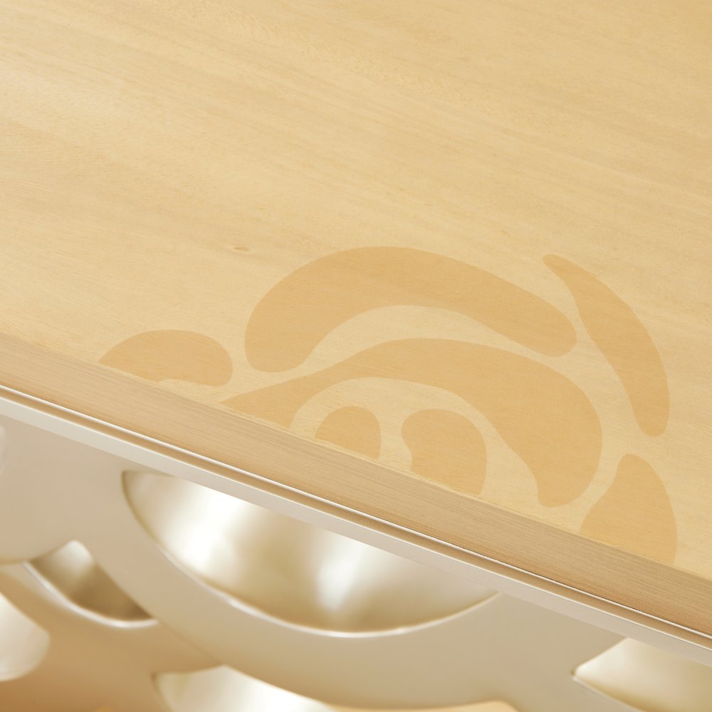 Camellia Field Console Table - Caramel