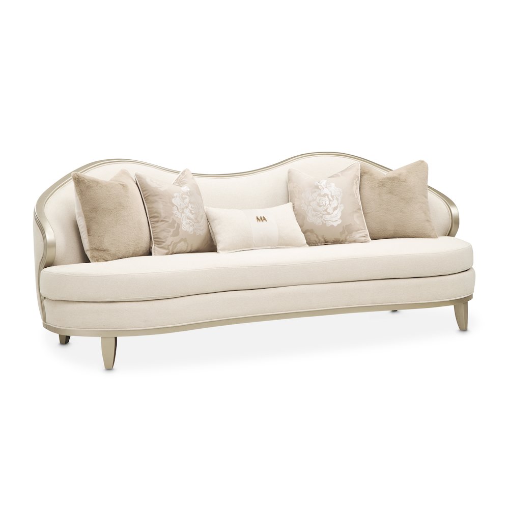 Camellia Field Sofa - Cornsilk/Caramel