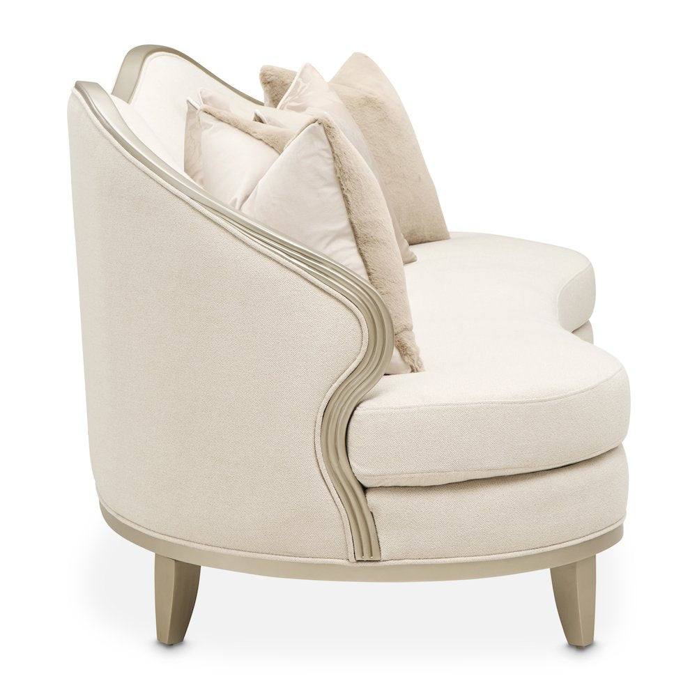 Camellia Field Sofa - Cornsilk/Caramel